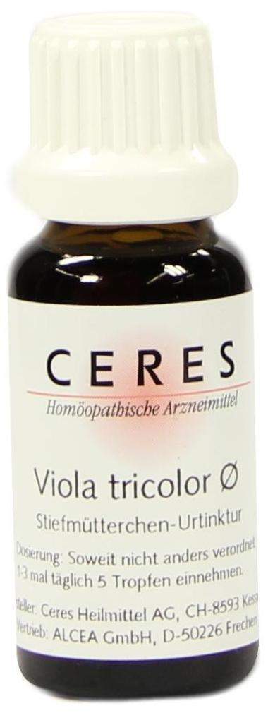 Ceres Viola Tricolor Urtinktur 20 ml Tropfen