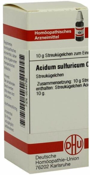 Acidum Sulfuricum C 12 Globuli