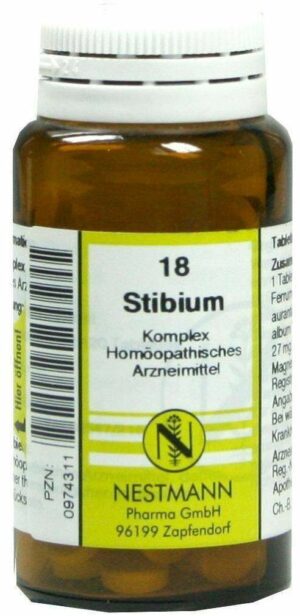 Stibium Komplex Tabletten Nr. 18