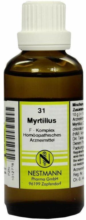 Myrtillus F Komplex 31 50 ml Dilution