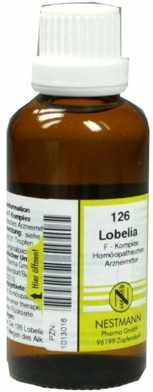 Lobelia F Komplex Nr.126 50 ml Dilution
