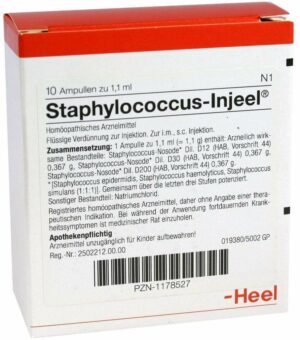 Staphylococcus Injeel 10 Ampullen