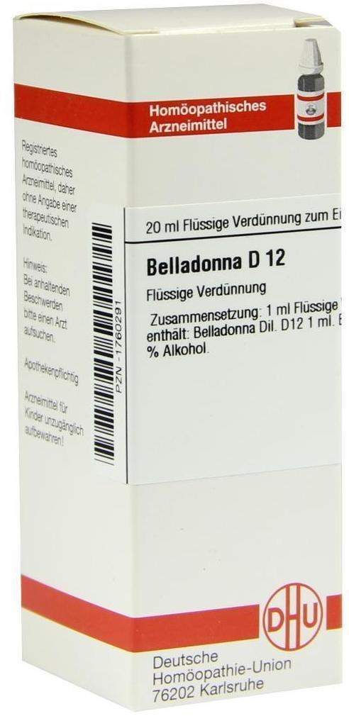 Belladonna D12 20 ml Dilution