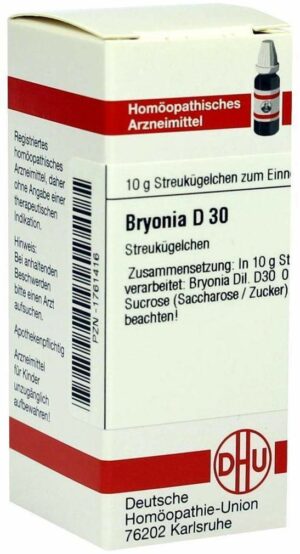Bryonia D30 10 G Globuli