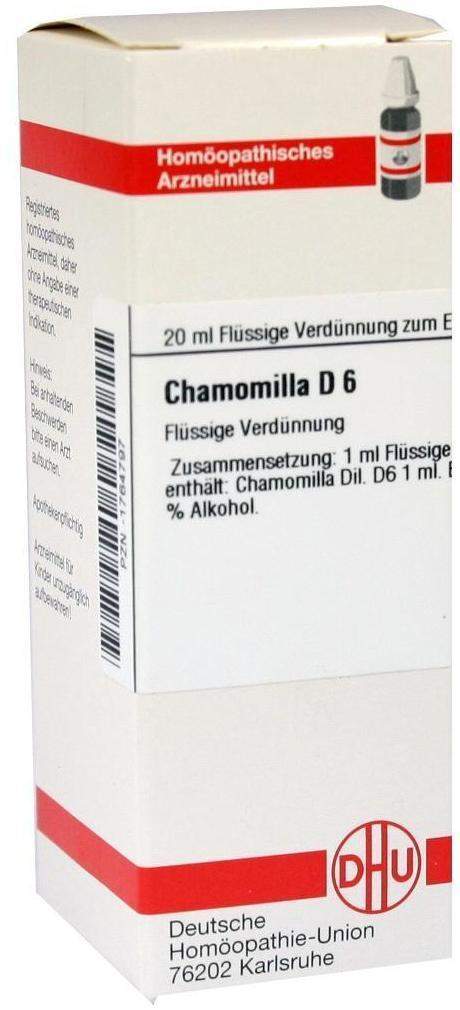 Chamomilla D 6 20 ml Dilution