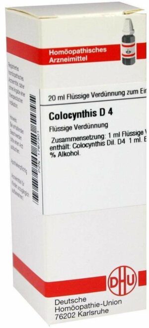 Colocynthis D 4 Dilution