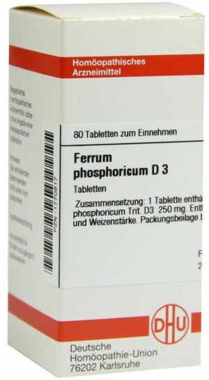 Ferrum Phos. D3 80 Tabletten