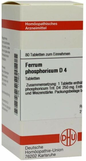 Ferrum Phosphoricum D 4 80 Tabletten