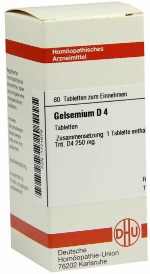 Gelsemium D 4 80 Tabletten