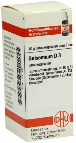 Gelsemium D 3 Globuli