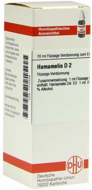 Hamamelis D2 Dhu 20 ml Dilution
