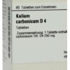 Kalium Carbonicum D4 Dhu 80 Tabletten