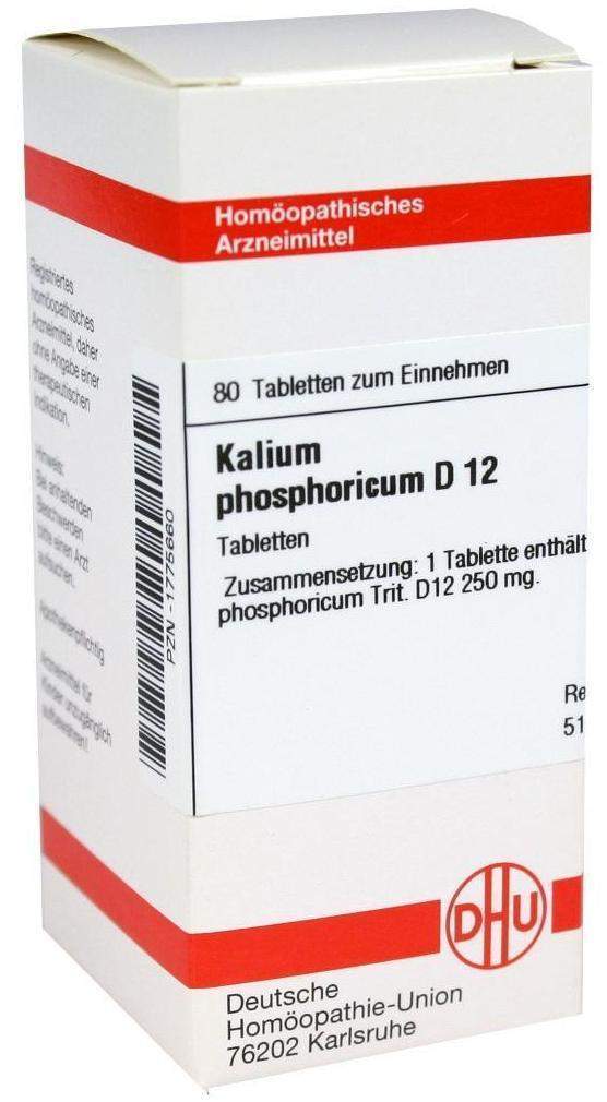 Kalium Phosphoricum D12 Dhu 80 Tabletten