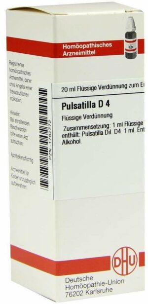 Pulsatilla D4 Dilution 20 ml Dilution