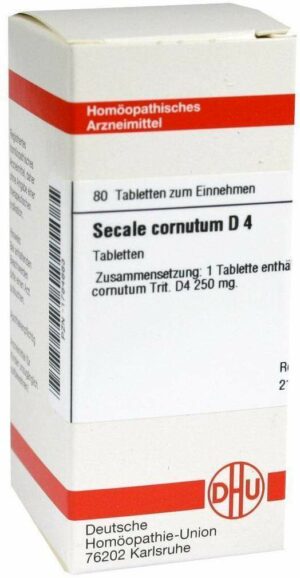Secale Cornutum D4 Tabletten 80 Tabletten