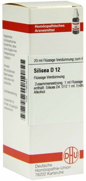 Silicea D12 Dilution 20 ml Dilution