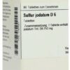 Sulfur Jodatum D6 Tabletten 80 Tabletten