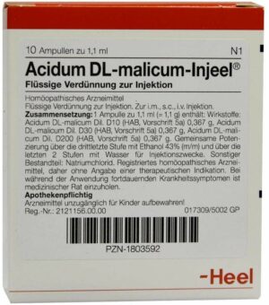 Acidum Dl Malicum Injeele 1