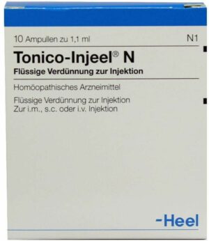 Tonico Injeel N 10 Ampullen