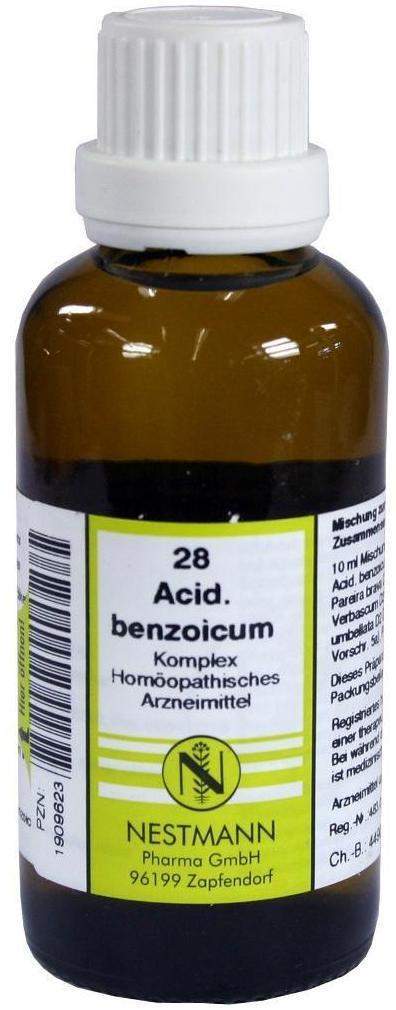 Acidum Benzoicum Komplex Nr. 28 50 ml Dilution