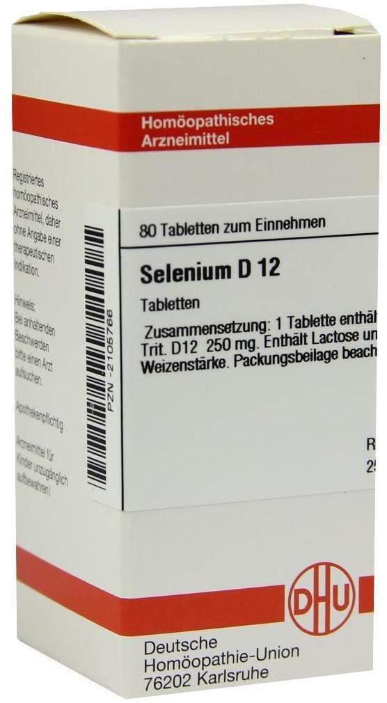 Selenium D12 Dhu 80 Tabletten