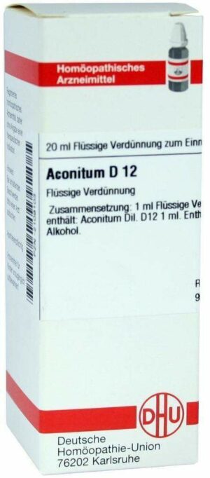 Aconitum D12 20 ml Dilution