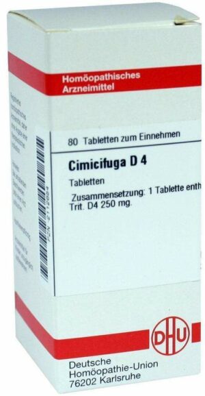 Cimicifuga D 4 80 Tabletten