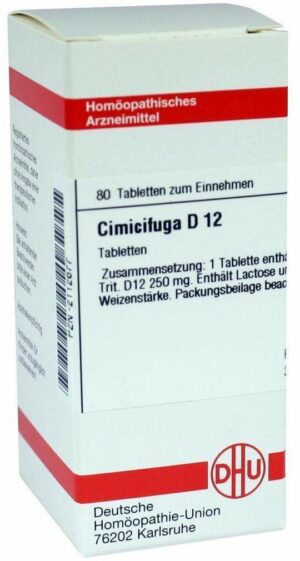 Cimicifuga D12 80 Tabletten