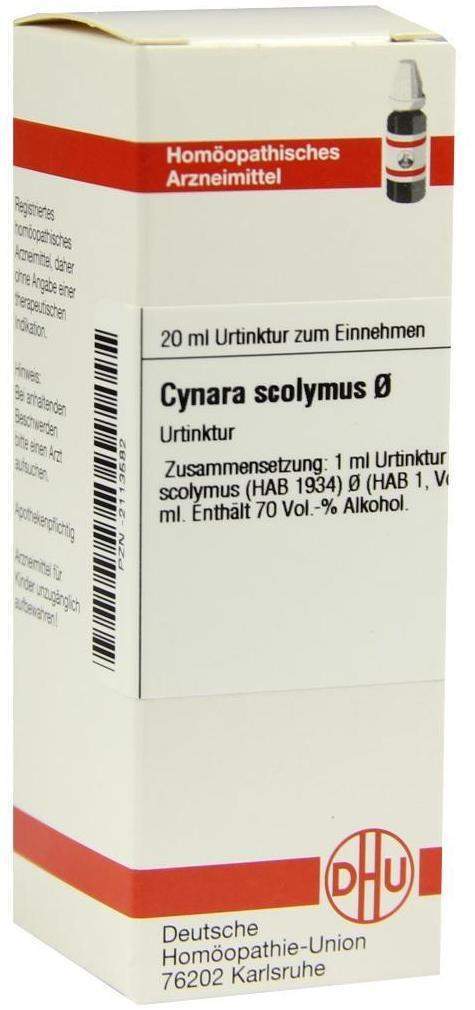 Cynara Scolymus Urtinktur 20 ml Dilution