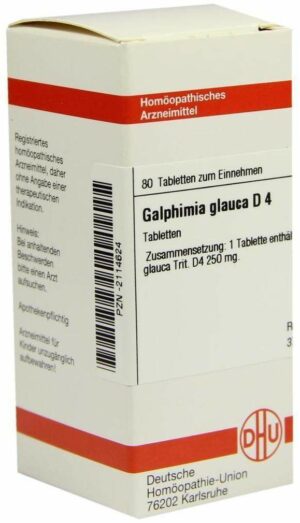 Galphimia Glauca D4 80 Tabletten