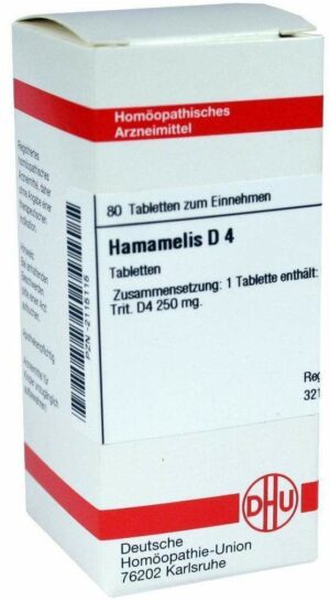 Hamamelis D4 80 Tabletten