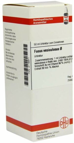 Dhu Fucus Vesiculosus Urtinktur 50 ml Dilution