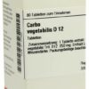 Carbo Vegetabilis D12 80 Tabletten