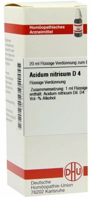 Acidum Nitricum D 4 20 ml Dilution