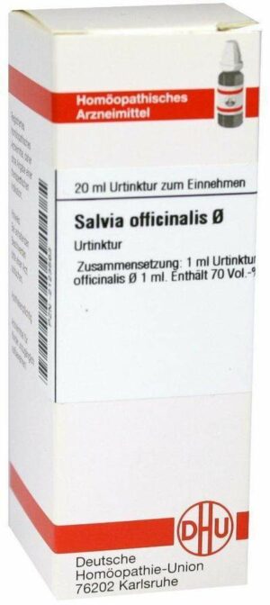 Salvia Officinalis Urtinktur 20 ml Dilution
