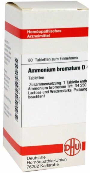 Ammonium Bromatum D 4 Tabletten