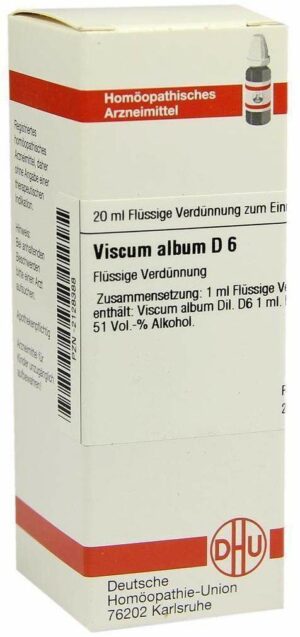 Dhu Viscum Album D6 20 ml Dilution