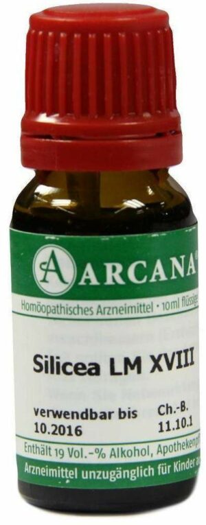 Silicea Lm 18 10 ml Dilution 10 ml