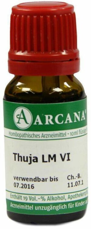 Thuja Lm 6 Dilution 10 ml