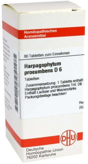 Harpagophytum Procumbens D6 Dhu 80  Tabletten