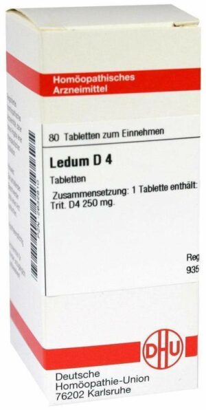 Ledum D4 Tabletten 80 Tabletten