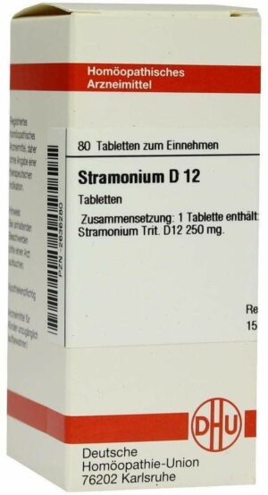 Stramonium D 12 80 Tabletten