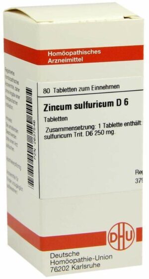 Zincum Sulfuricum D 6 Tabletten