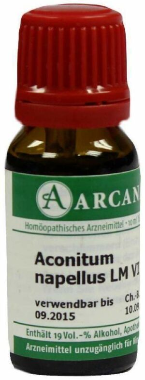 Aconitum Lm 6 Dilution 10 ml