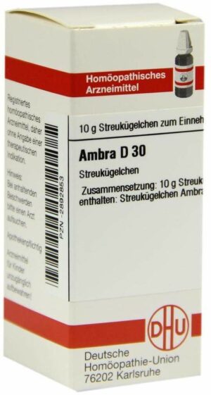 Ambra D30 10 G Globuli