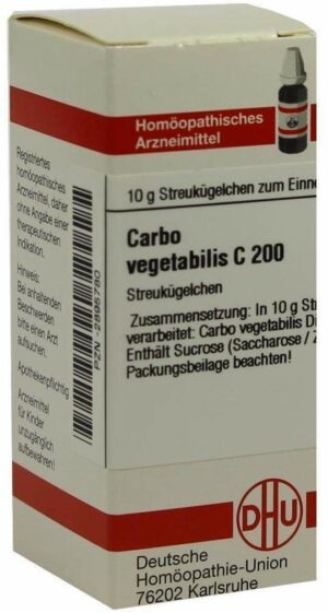 Carbo Vegetabilis C 200 Globuli