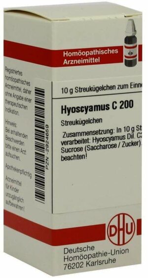 Hyoscyamus C 200 Globuli 10 G