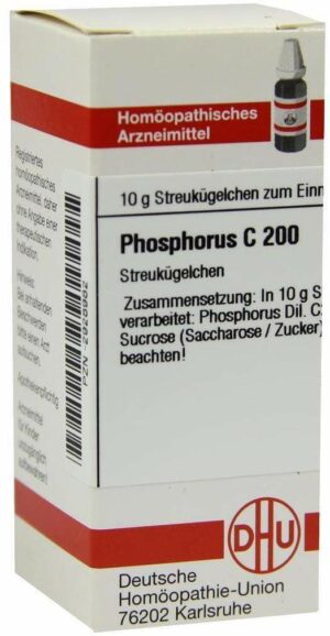 Phosphorus C 200 10 G Globuli