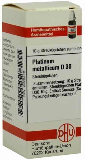 Platinum Metallicum D 30 Globuli