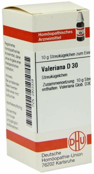 Valeriana D30 10 G Globuli